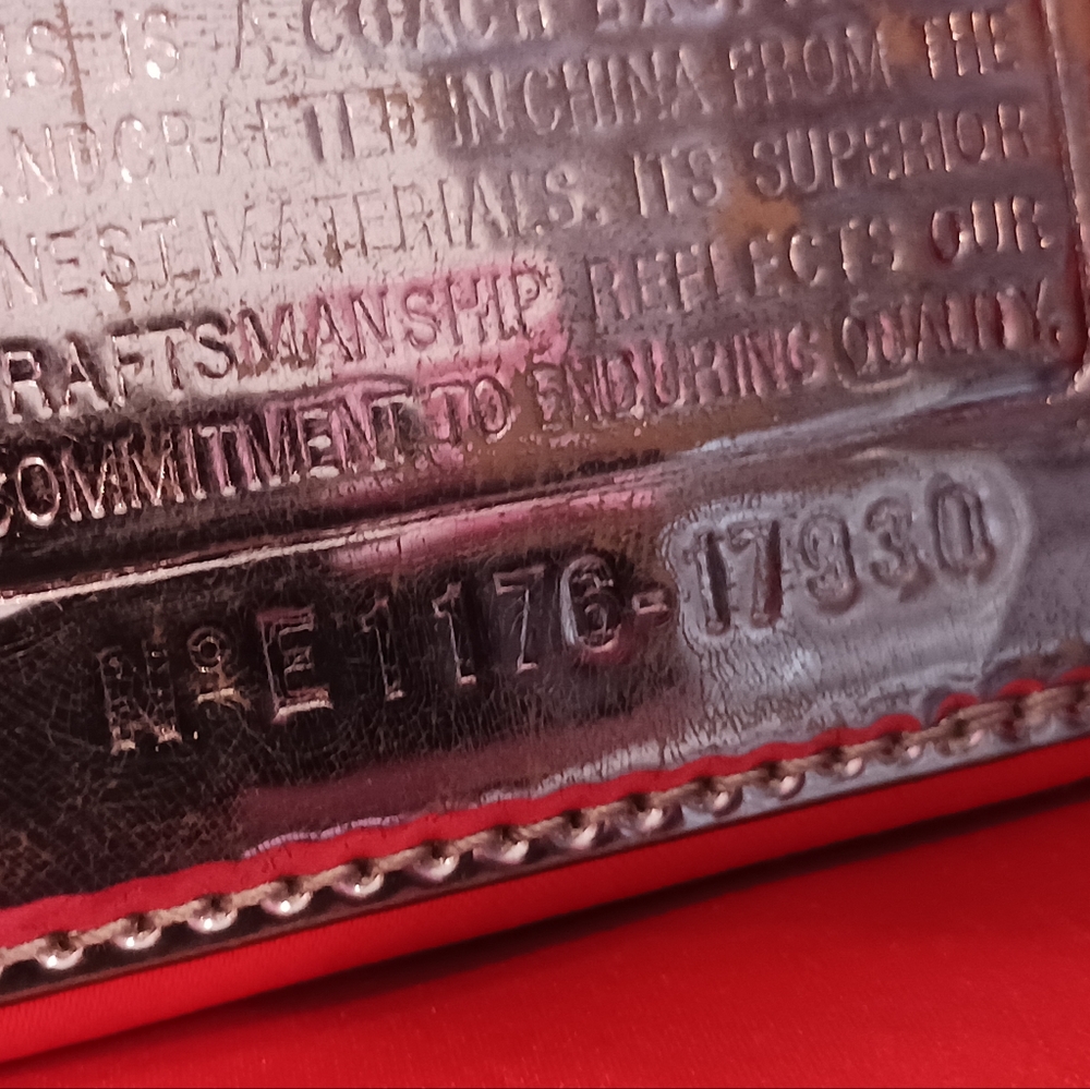 Coach Signature Poppy Drawstring Crossbody Bucket Bag - Tan/Cream - Picture 10 of 11